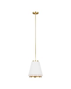 1 Light Pendant - Style B - Matte White - Matte White