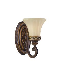 1 Light Wall Light - Old Painted Bronze