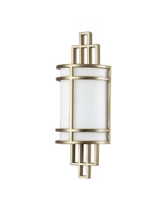 1 Light Wall Light - Painted Natural Brass