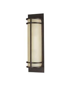 2 Light Wall Light - Black/Bronze Patina