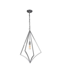 1 Light Large Pendant - Polished Chrome