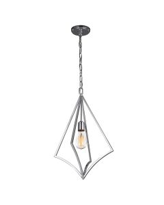 1 Light Medium Pendant - Polished Chrome