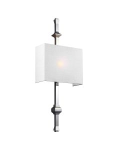 1 Light Wall Light - Polished Nickel