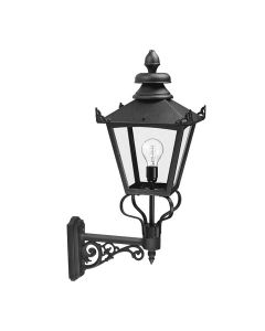 1 Light Wall Lantern - Textured Black