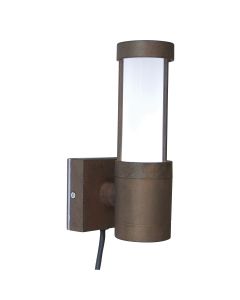 Plain Wall Lantern - Aged Iron