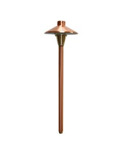 Round Pagoda Light Raw Copper & Brass - Raw Copper & Brass