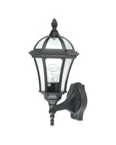 1 Light Wall Lantern - Textured Black