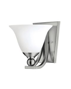 1 Light Wall Light - Brushed Nickel