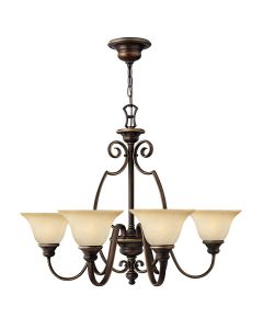 6 Light Chandelier - Oil Rubbed Bronze