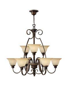 9 Light Chandelier - Oil Rubbed Bronze