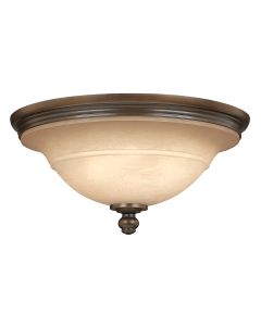 3 Light Flush - Oil Rubbed Bronze