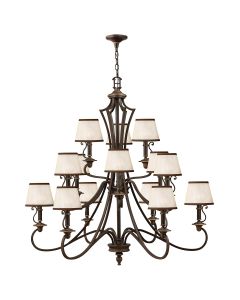 15 Light Chandelier - Oil Rubbed Bronze