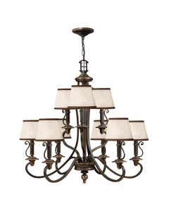 9 Light Chandelier - Oil Rubbed Bronze