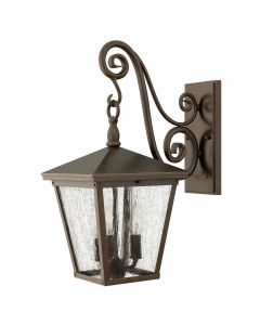 3 Light Medium Wall Lantern - Old Painted Bronze