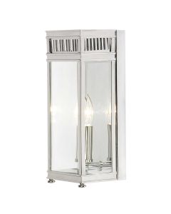 1 Light Half Lantern Small - Polished Chrome