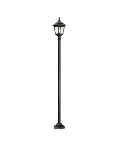 1 Light Lamp Post - Textured Black