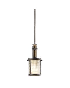 1 Light Mini Pendant - Anthracite Iron