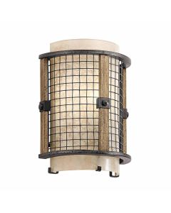 1 Light Wall Light - Anthracite Iron