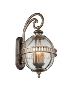 3 Light Medium Wall Lantern - Burnished Bronze