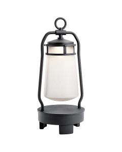 Portable Bluetooth Speaker Lantern - Eu Plug - Textured Black