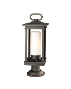 1 Light Large Pedestal - Oil Rubbed Bronze