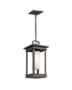 1 Light Small Chain Lantern - Oil Rubbed Bronze