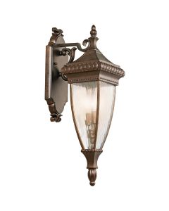 2 Light Medium Wall Lantern - Old Painted Bronze