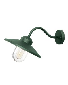 1 Light Wall Lantern - Fir Green