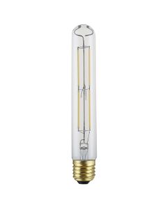 Large Tubular LED E27 Lamp - Clear Glass