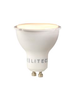 Gu10 LED Lamp - White Plastic