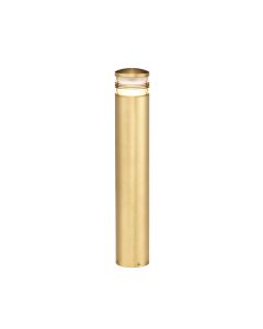 1 Light Bollard - Brushed Brass