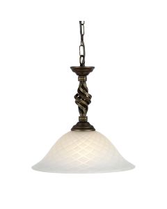 1 Light Pendant - Black/Gold