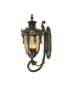 3 Light Large Wall Lantern - Old Bronze