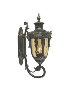 1 Light Medium Wall Lantern - Old Bronze