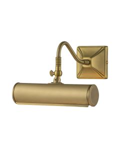 1 Light Small Picture Light - Brushed Brass