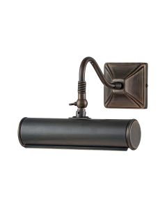 1 Light Small Picture Light - Dark Bronze