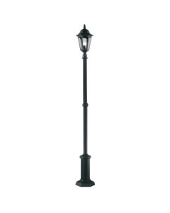 1 Light Lamp Post - Textured Black