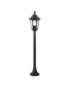 1 Light Mini Pillar - Textured Black