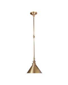 1 Light Wall Light/Pendant - Aged Brass