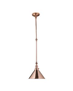 1 Light Wall Light/Pendant - Polished Copper