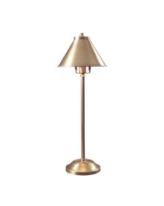 1 Light Stick Lamp - Aged Brass