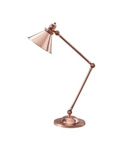 1 Light Table Lamp - Polished Copper