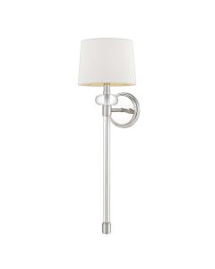 1 Light Wall Light - Polished Nickel