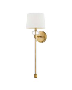 1 Light Wall Light - Aged Brass