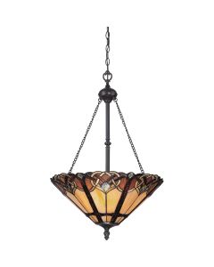 3 Light Pendant - Grey Bronze