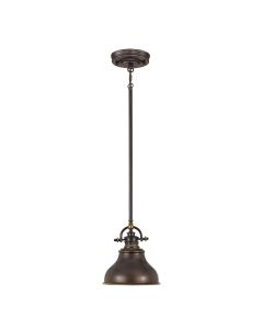 1 Light Mini Pendant - Oil Rubbed Bronze