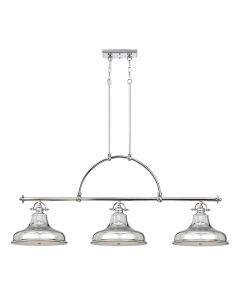 3 Light Island Light - Polished Nickel