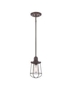 1 Light Mini Pendant - Interior - Dark Brown