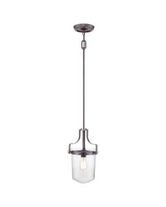 1 Light Mini Pendant - Dark Brown