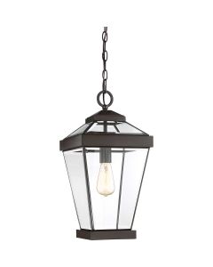 1 Light Large Chain Lantern - Dark Brown